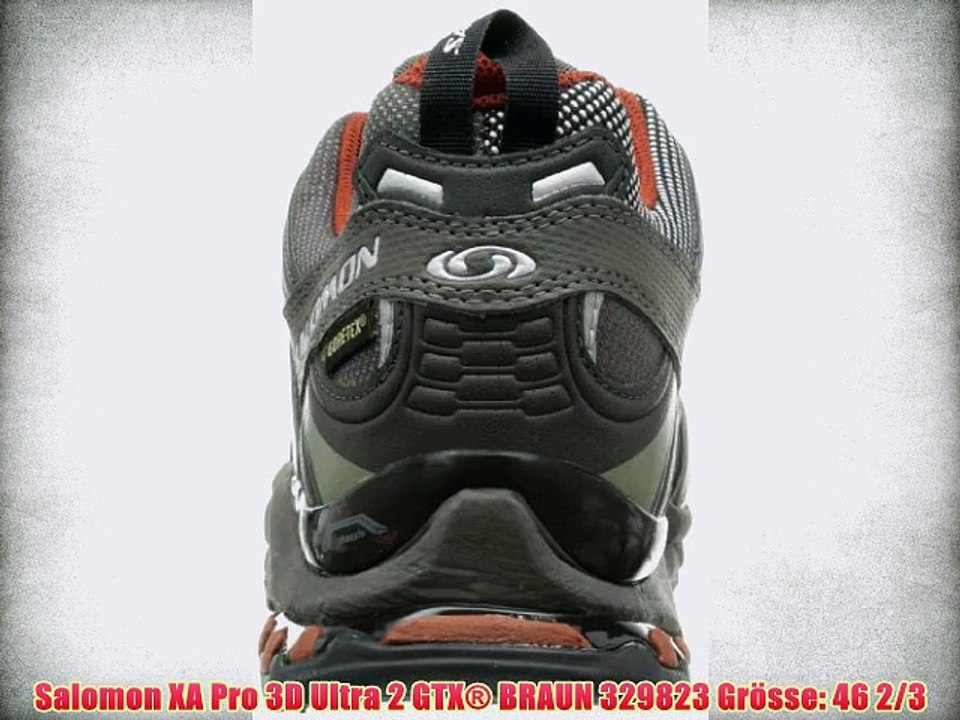 Salomon XA Pro 3D Ultra 2 GTX? BRAUN 329823 Gr?sse: 46 2/3