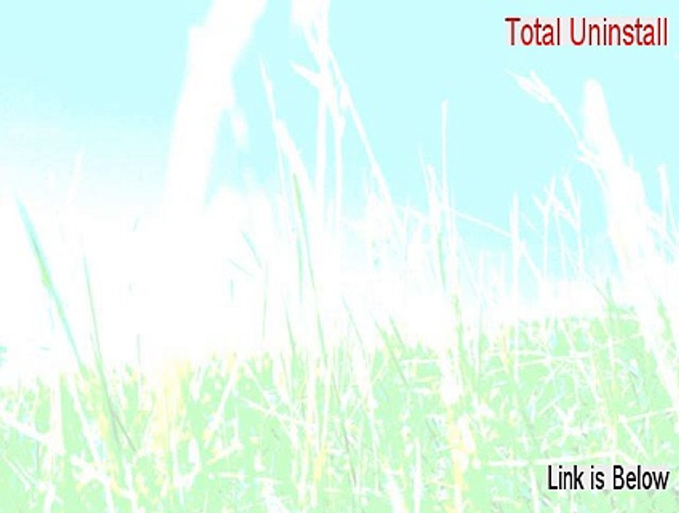 Total Uninstall Serial [Download Here 2015]