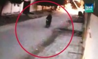 CCTV footage of grenade attack on school in Karachi