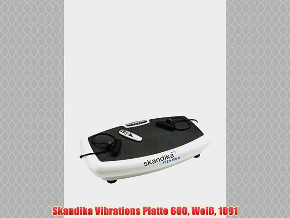 Skandika Vibrations Platte 600 Wei? 1091