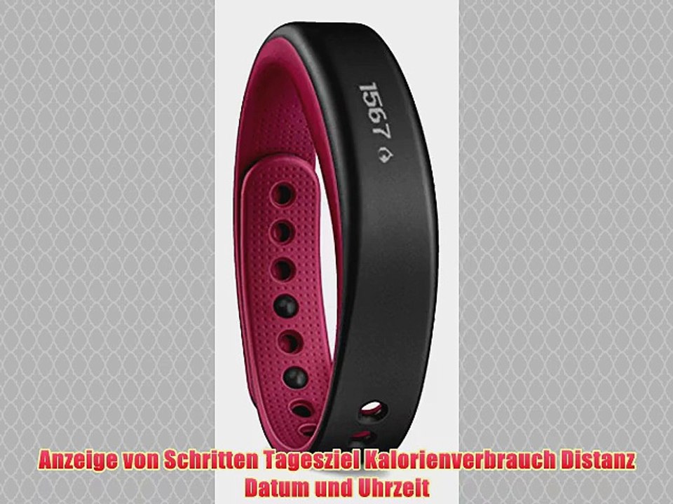 Garmin fitnessband vivosmart berry s 010-01317-03