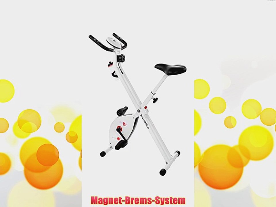Christopeit heimtrainer x-1 bike - klappbar