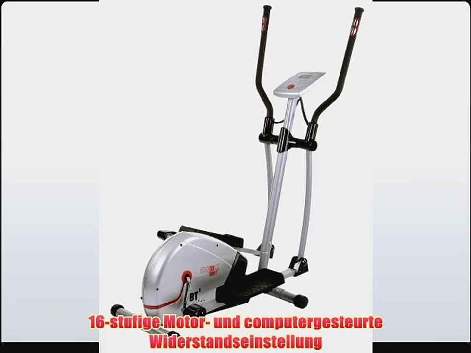 Christopeit Crosstrainer Ergometer BT 6 silber/schwarz 1206