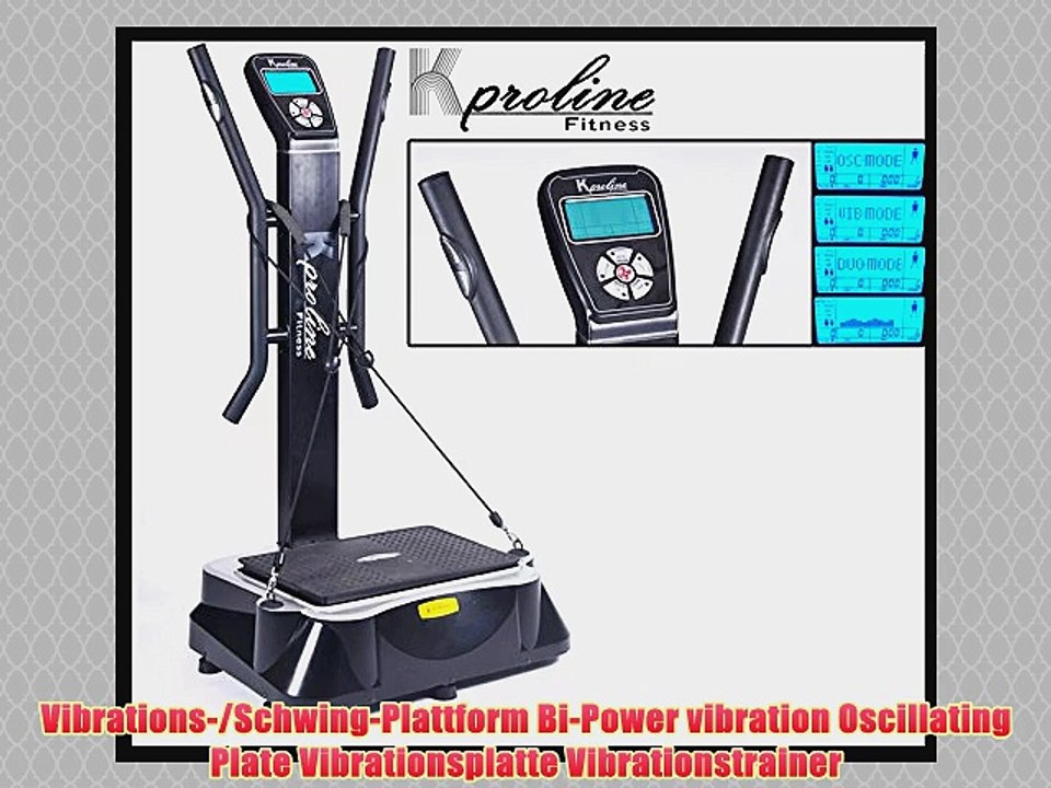 Vibrations-/Schwing-Plattform Bi-Power vibration Oscillating Plate Vibrationsplatte Vibrationstrainer