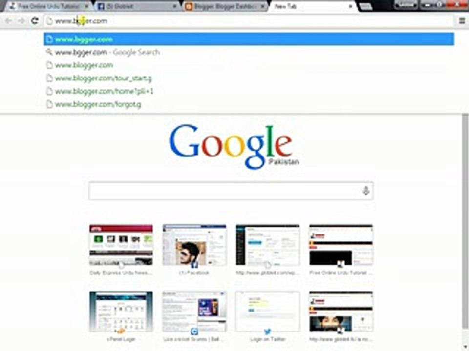 How to Create A Free Blog Tutorial In urdu With In 2 Mint get Started Part 1