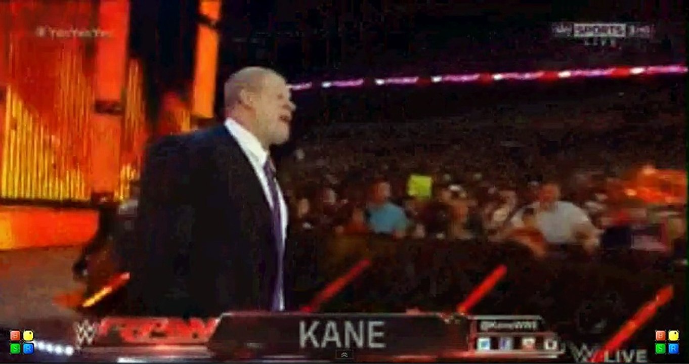 WWE daniel bryan attacks kane