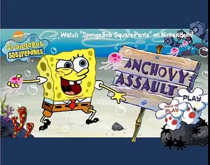 [HQ] SpongeBob SquarePants - Spongebob's Anchovy Assault Game Full Game 2014