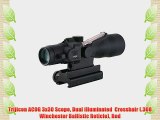 Trijicon ACOG 3x30 Scope Dual Illuminated  Crosshair (.308 Winchester Ballistic Reticle) Red