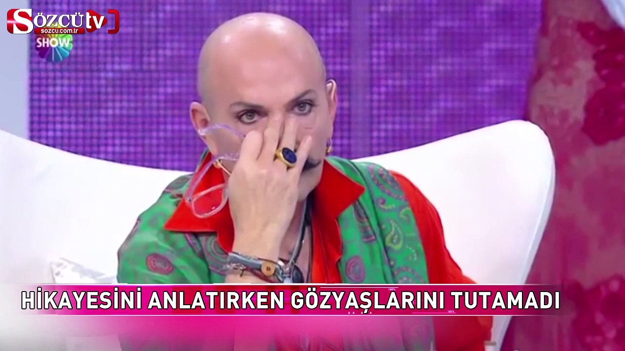 Hikayesini anlatırken gözyaşlarını tutamadı