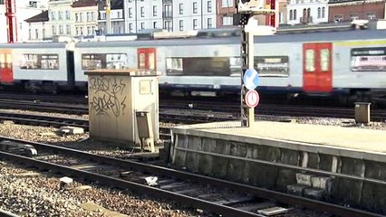 Interdiction absolue de traverser les voies!