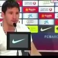 Messi says to this reporter about Cristiano Ronaldo.. Disgraceful