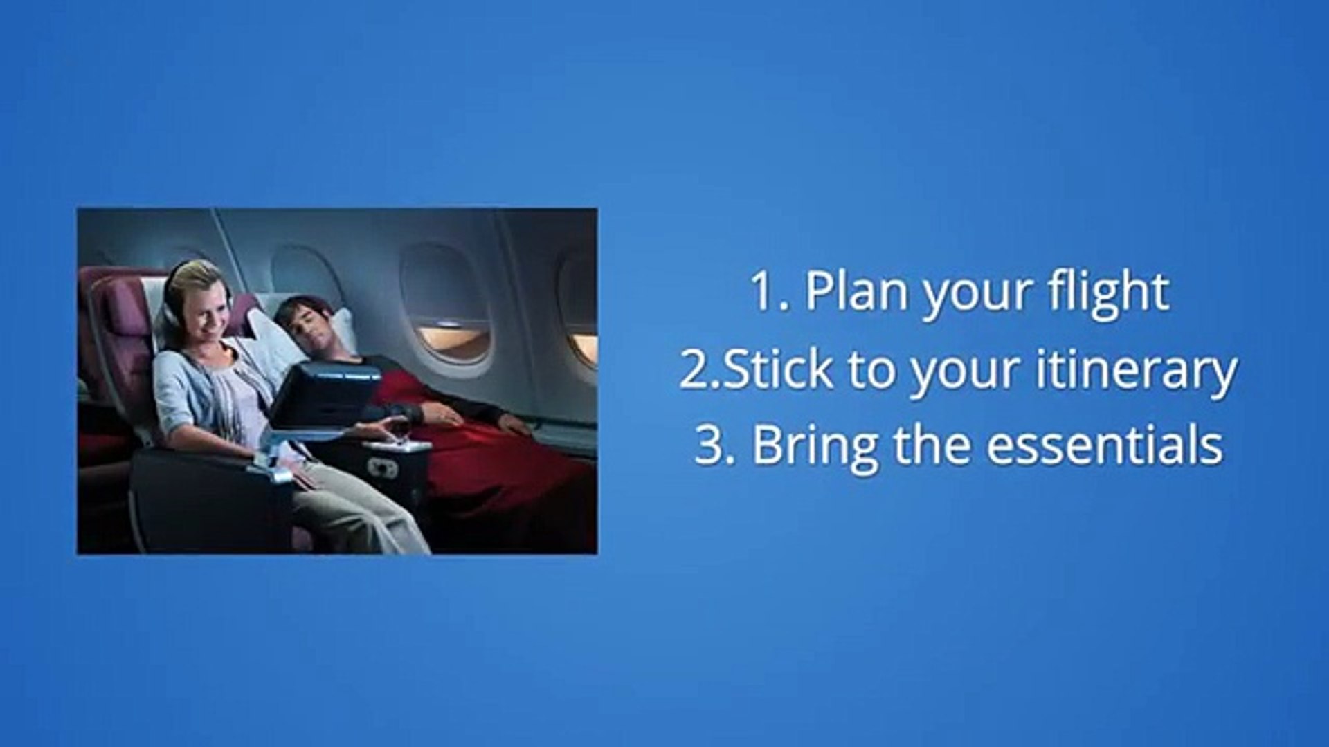 ⁣Travel Tips - How To Survive Long Flights