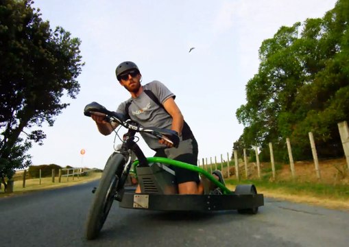 MOTORIZED DRIFT TRIKE AND BLOKART IN 4K