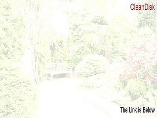 CleanDisk Key Gen [Legit Download]