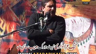 Zakir Sajjad Shah Shumari Majlis 21 Safar 2014 Kang Gujrat