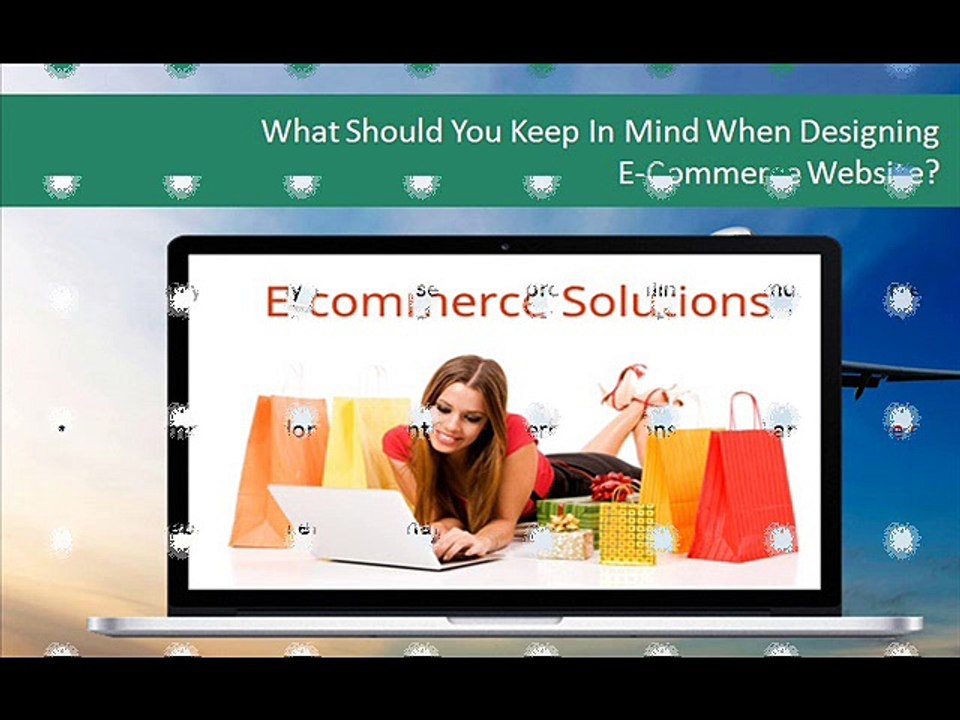 E-Commerce Website Designing and Development Services India