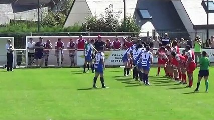 Ballon touché par l'arbitre
