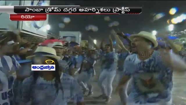 Samba School Prepared for Rio's 2015 Carnival- Brazil (03-01-2015)