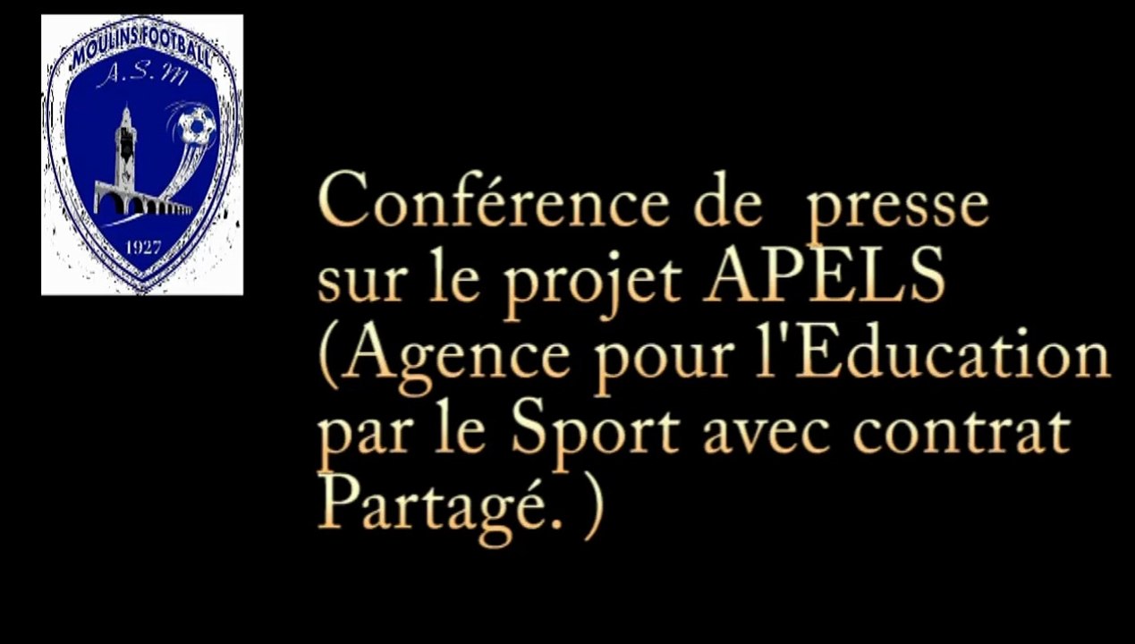 conférence de presse sur APELS