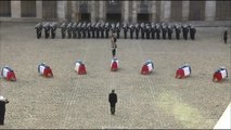 La Marseillaise jouée lors de l'hommage national aux morts d'Albacete aux Invalides