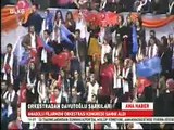 İzmir Anadolu Filarmoni Orkestrası Başbakan Ahmet Davutoğlu İçin 2 Özel Besteyi Kongrede Seslendirdi
