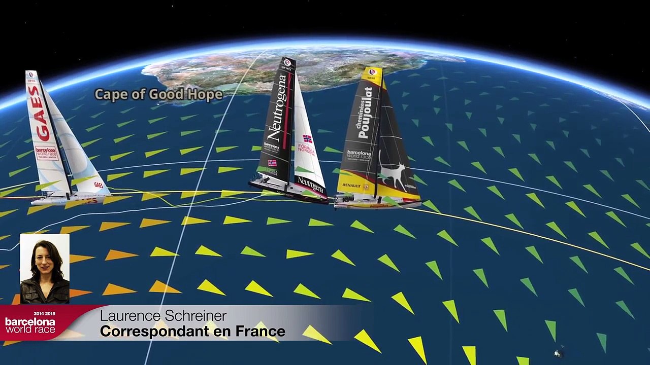 (Français) – le direct du jour 28 – Barcelona World Race
