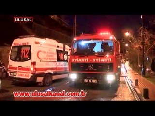 Beşiktaş'ta toprak kayması