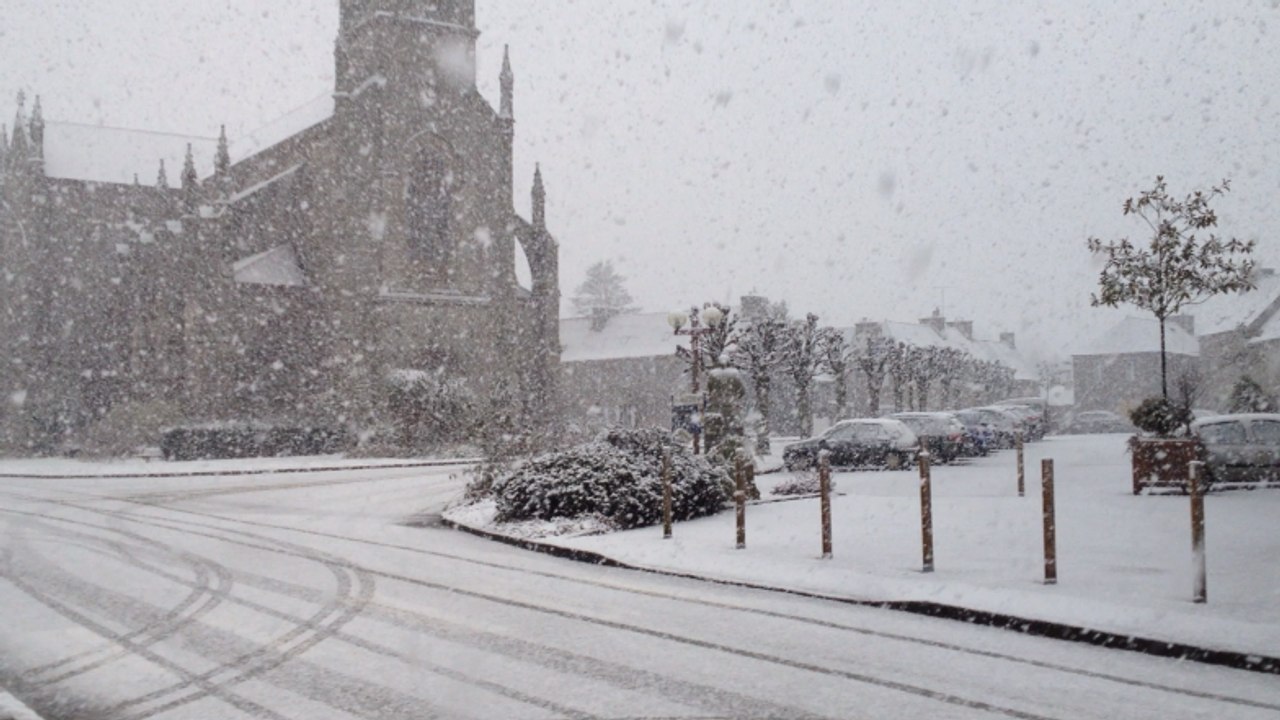 Neige sur le Trégor