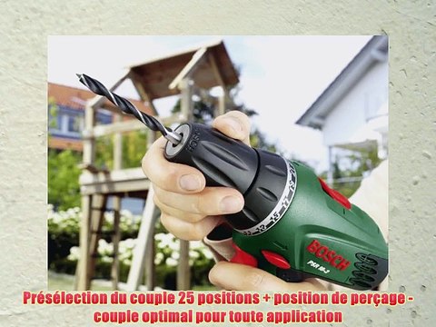 Bosch Perceuse-visseuse sans fil PSR 18-2 ? 2 vitesses avec coffret 2 batteries et chargeur