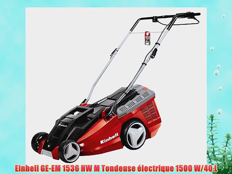 Einhell GE-EM 1536 HW M Tondeuse ?lectrique 1500 W/40 L