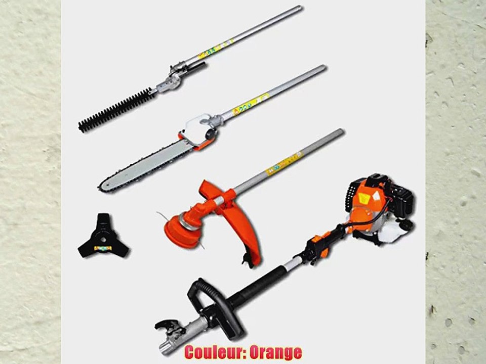 Kit d?broussailleuse orange 4 en 1 22kw