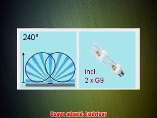 STEINEL 647315 Detecteur de mouvement lumineux 240? IP44 G9 2x40W