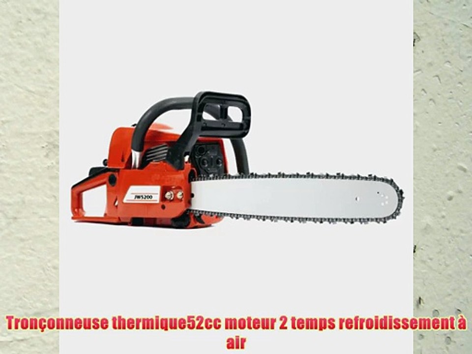 TRUESHOPPING? RAPTOR 52 - TRONCONNEUSE THERMIQUE 20 52CC 3CV 22KW