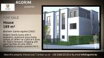 A vendre - House - Berchem-Sainte-Agathe (1082) - 189m²