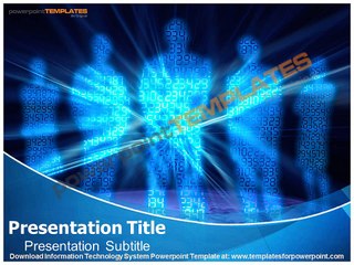 Information Technology System Powerpoint Template