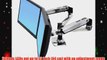 Ergotron LX Dual Side by Side Arm for Up to 24 inch Monitor