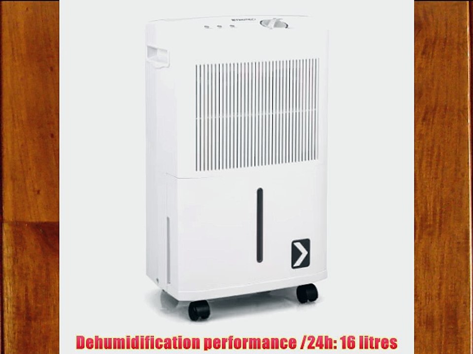 TROTEC Compact Portable Dehumidifier TTK 50 E (max. 16 Litres/Day) with Integrated Hygrostat