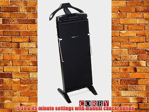 Corby Executive Black Trouser Press High Gloss Finish