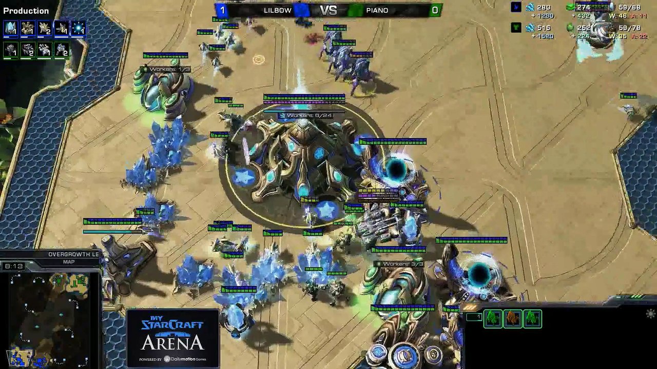 Lilbow (P) vs. Maj0r (T) - MyStarCraft Arena #5 powered by Dailymotion StarCraft II Heart of the Swarm