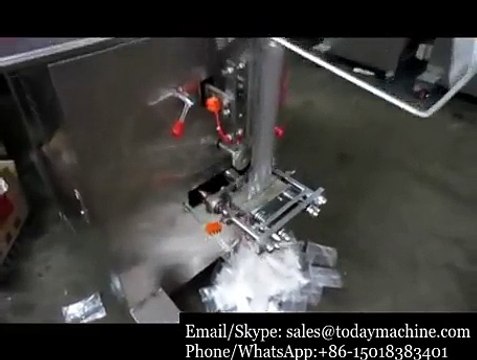 Assaisonnement la machine sac de poudre d'emballage, Bean ou aliments enfants Triangle Bag Machine de conditionnement~1