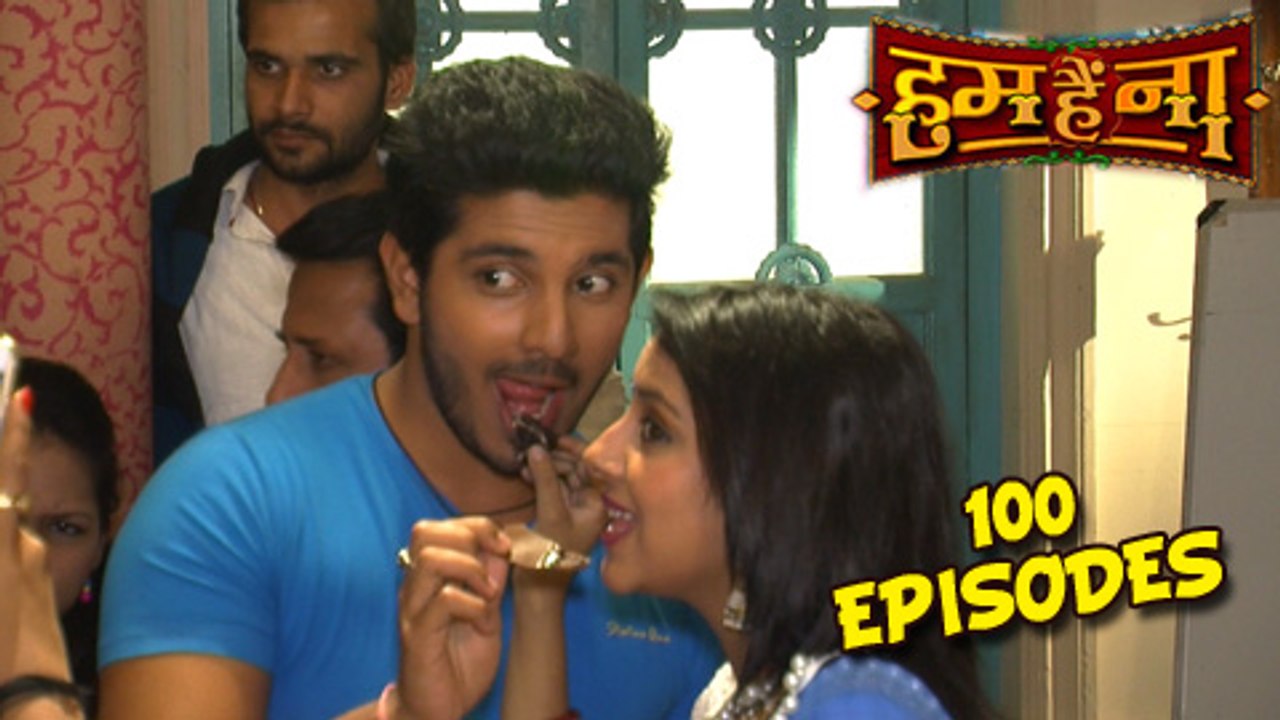 Bunty Sagarika Celebrate 100 Episodes of Hum Hai Na | Cake Cutting | Sony Tv