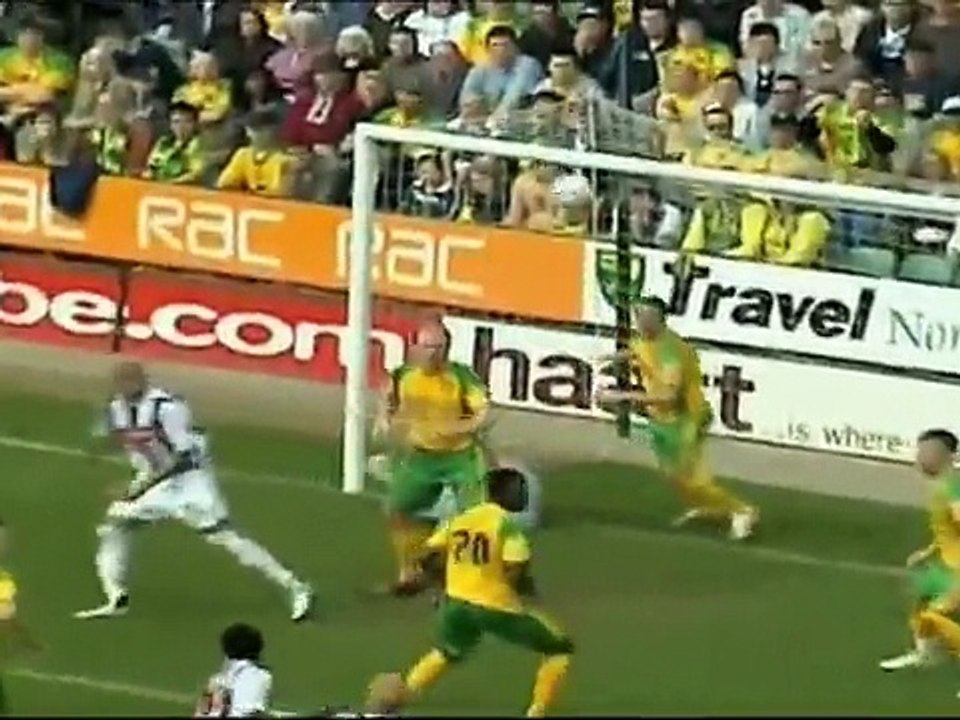 Norwich City 1 West Bromwich Albion 2   2006 07 Season