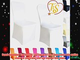 100 Chair Covers Spandex Lycra Cover Wedding Banquet Anniversary Party Decor Flat Front #03