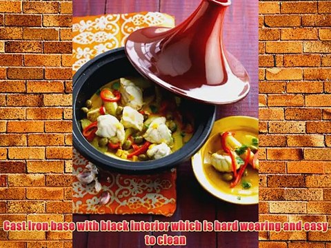 Le Creuset Cast Iron and Stoneware Tagine - Cerise