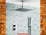Modern Mixer Shower Set Thermostatic Valve with 400mm Head   Hand Held SS366