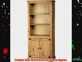 BRAND NEW CORONA 2 DOOR BOOKCASE
