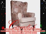 Orthopedic High Seat Chairs in 21 or 19 Seat Heights. Luxury Chenille Fabric (19 Seat Height)