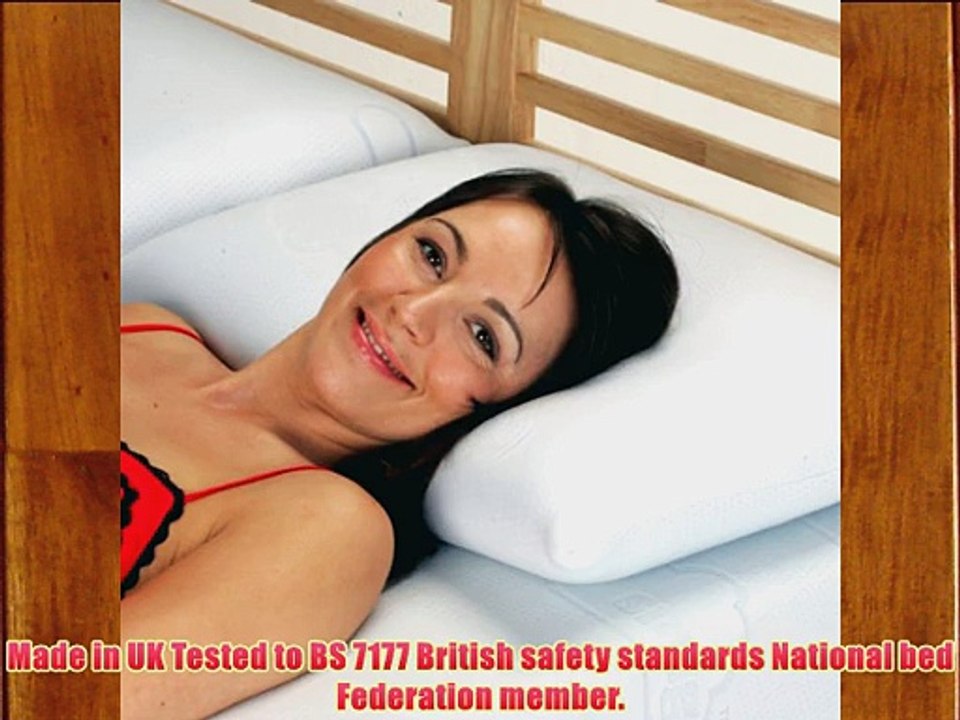 Snug 1000 Pocket sprung Coolmax Memory foam mattress Ikea euro 140x200x20cm 5cm 50kg/m3 density