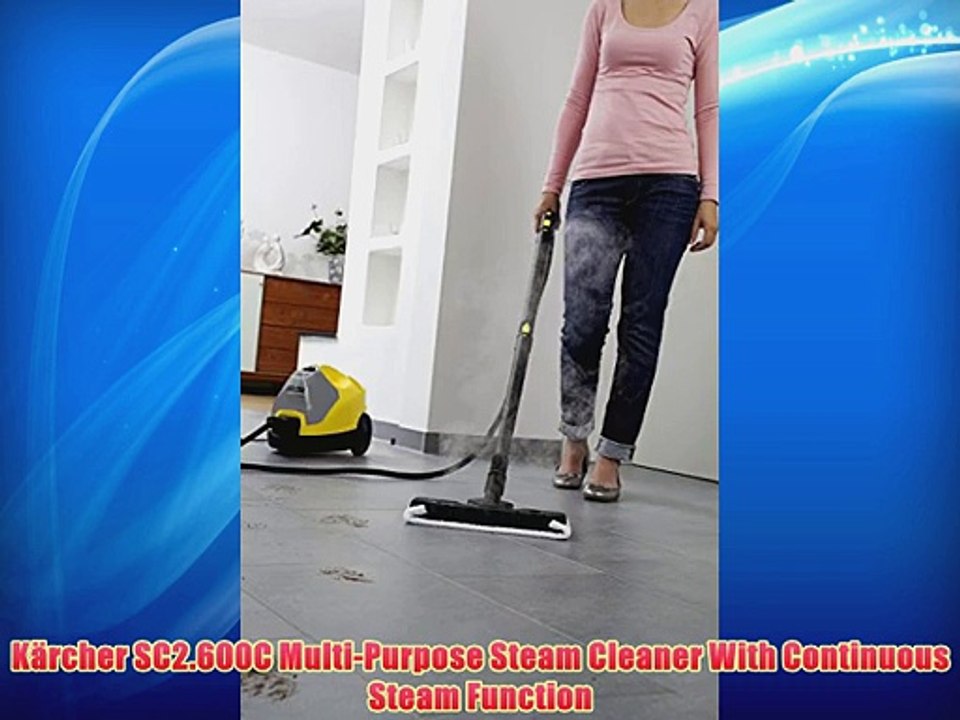K?rcher SC2.600C Multi-Purpose Steam Cleaner With Continuous Steam Function