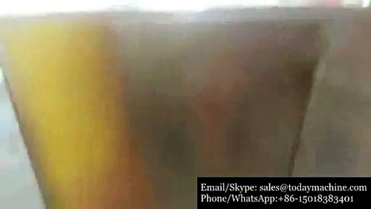 Petits sacs triangle machine à emballer de la poudre de granules